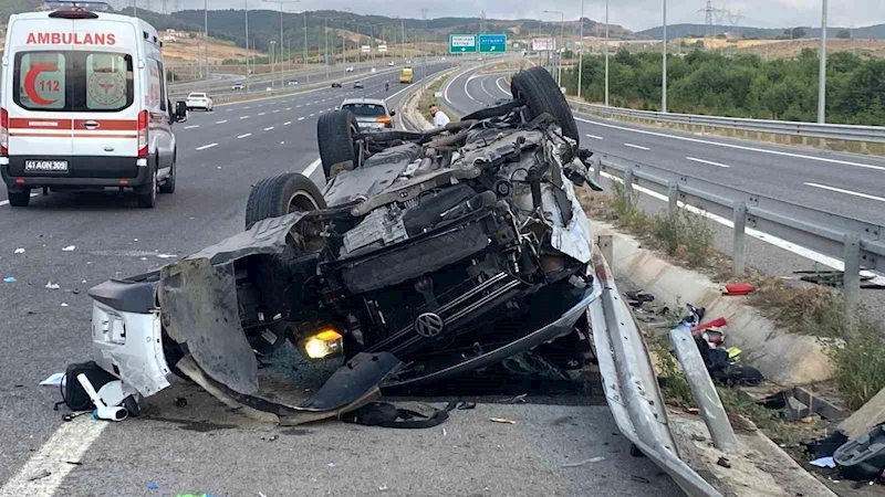 Kuzey Marmara’daki kazada anneden sonra oğlu da hayatını kaybetti
