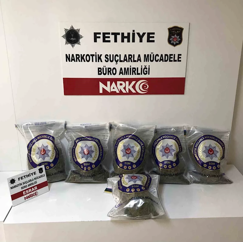 Fethiye’de uyuşturucu operasyonu: 3 tutuklama
