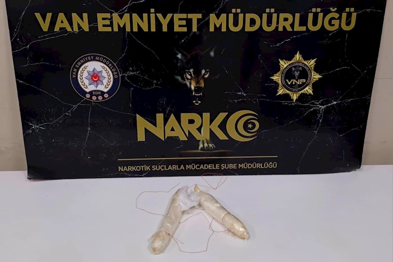Van’da uyuşturucu satıcılarına yönelik operasyon: 1 gözaltı
