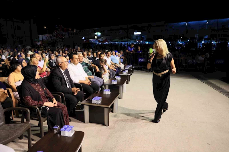 Nurcan Altınok, Çameli festivalinde unutulmaz bir gece yaşattı
