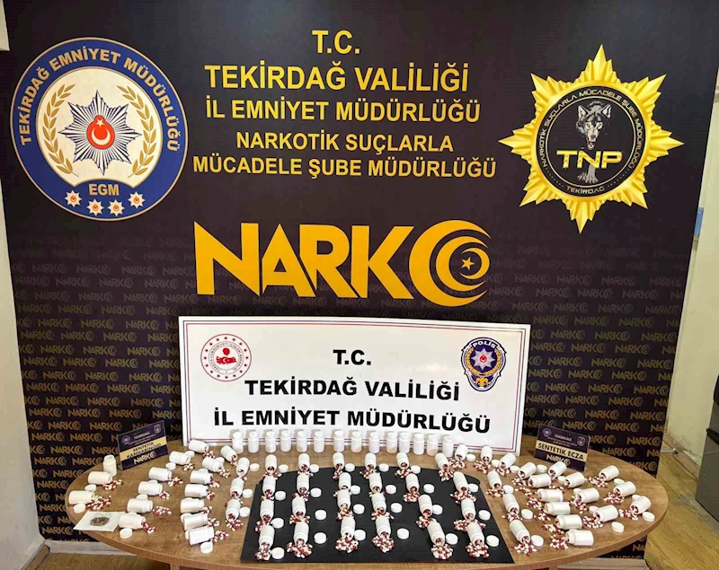 Tekirdağ’da zehir tacirlerine yönelik operasyon: 6 kişi tutuklandı
