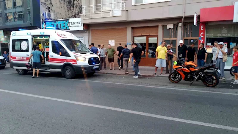 Tekirdağ’da motosiklet ile otomobil çarpıştı: 1 yaralı
