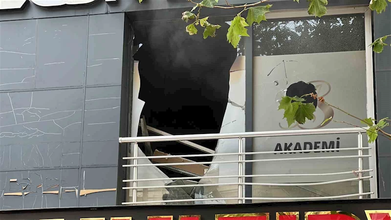 Maltepe’de güzellik merkezinde patlama: Faciadan dönüldü
