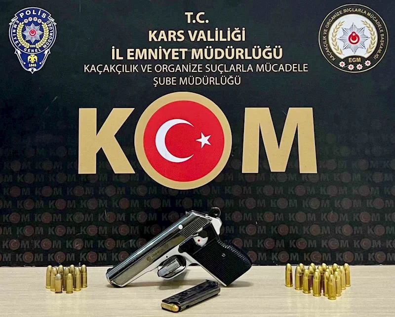 Arpaçay’da silah ve mühimmat ele geçirildi
