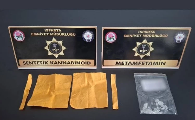 Isparta’da uyuşturucu operasyonunda 1 şüpheli yakalandı
