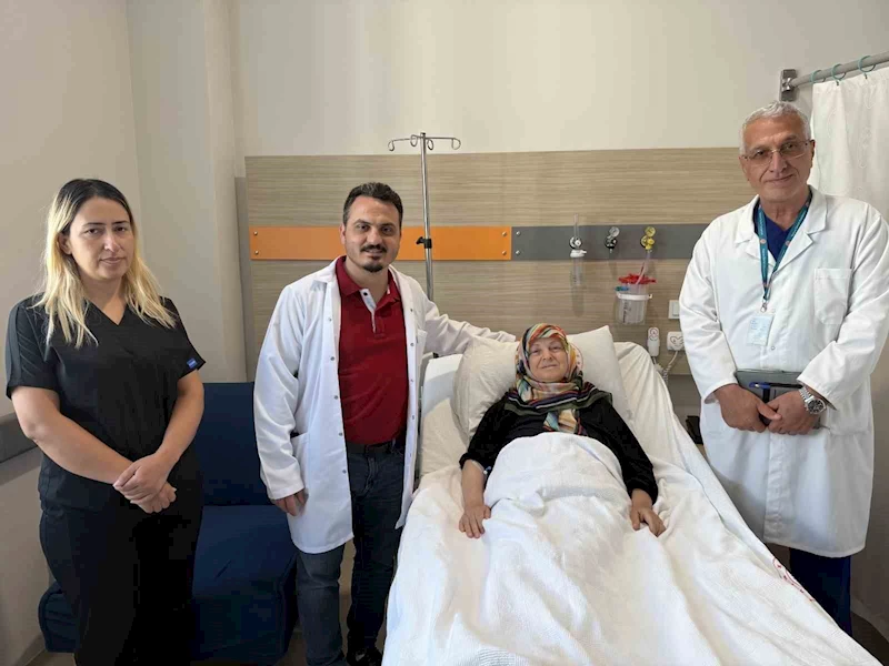 Yalova’da beyin anevrizması kapalı yöntemle tedavi edildi
