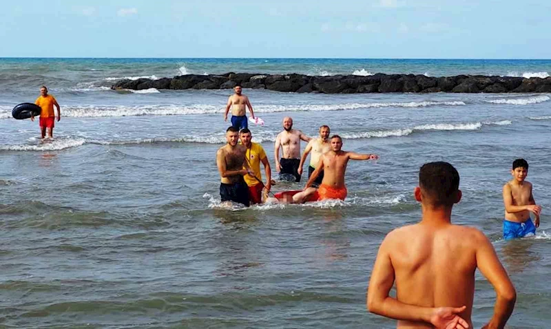 Boğulma vakalarının arttığı Samsun’da 