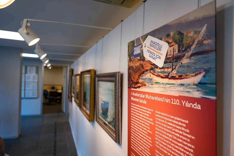 İş Sanat Anadolu Sergileri Gelibolu yapıldı
