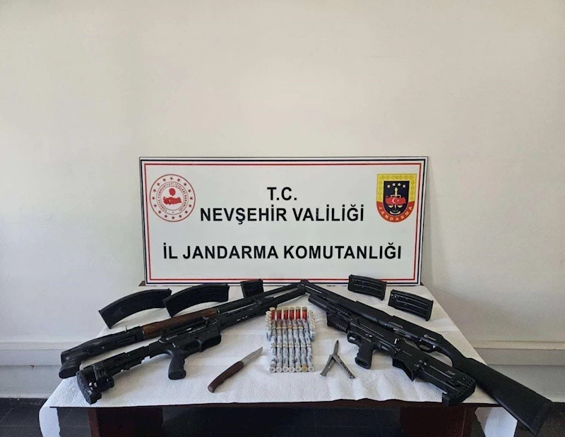 Evden cephane çıktı
