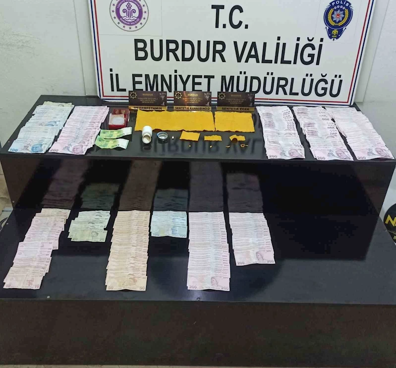 Burdur’da uyuşturucu operasyonuna 1 tutuklama
