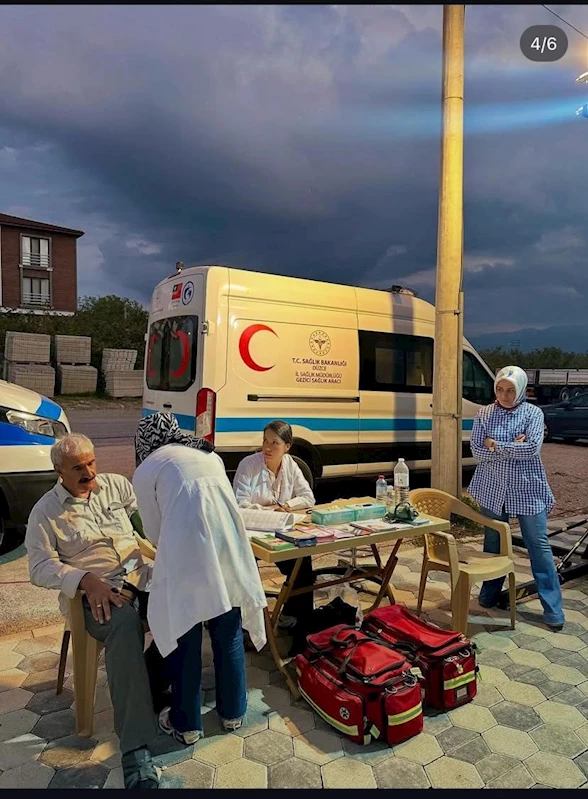 Mevsimlik tarım işçileri sağlık kontrolünden geçti
