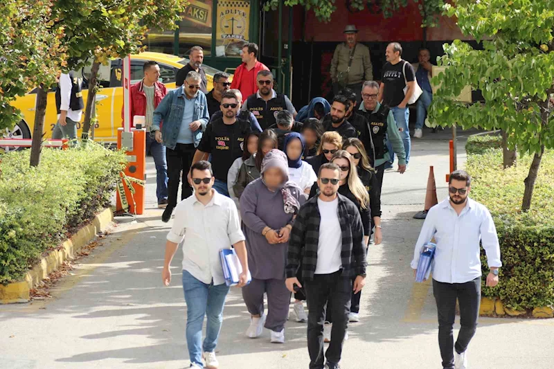 Devre mülk dolandırıcılığı ile 1 milyon 800 bin TL elde eden 7 şüpheli yakalandı
