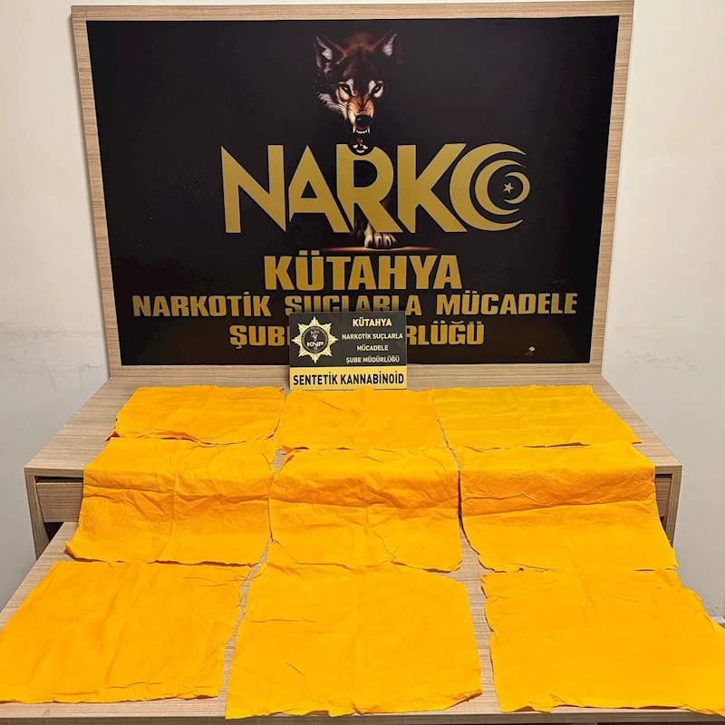 Kütahya’da 58 bin içimlik bonzai ele geçirildi: 2 şüpheli tutuklandı
