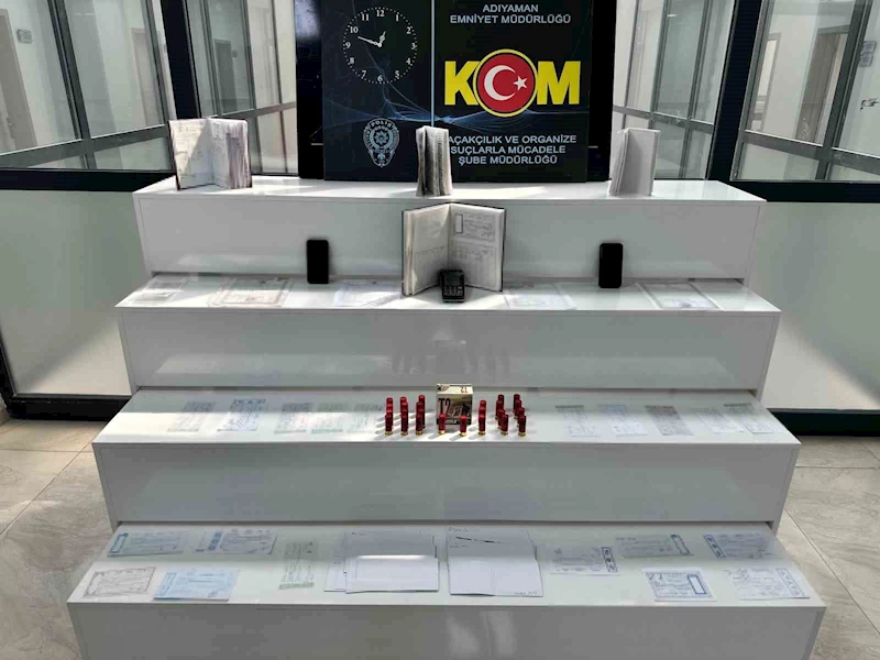 Adıyaman’da tefecilik operasyonunda 2 kişi tutuklandı
