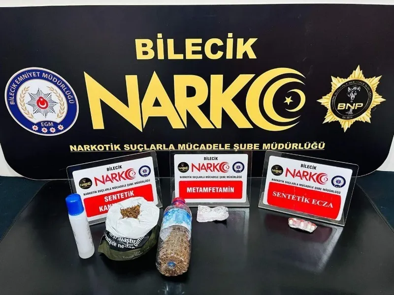 Bilecik’te uyuşturucu operasyonu: 1 kişi tutuklandı
