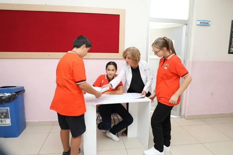 Tunceli’de öğrencilere Skolyoz taraması yapılmaya başlandı
