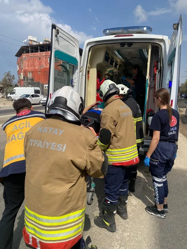 Samandağ’da trafik kazası: 6 yaralı
