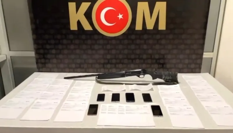 Kütahya’da organize suç örgütü operasyonu: 6 tutuklama
