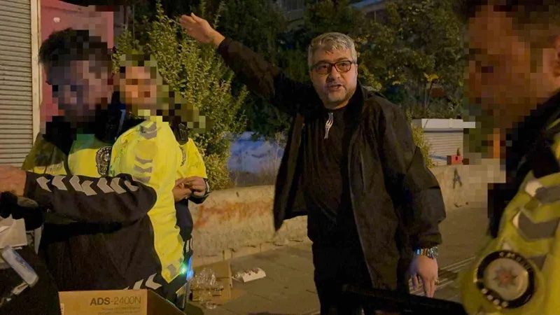 Alkol içip trafiğe çıkan şoför, polisi suçladı: 