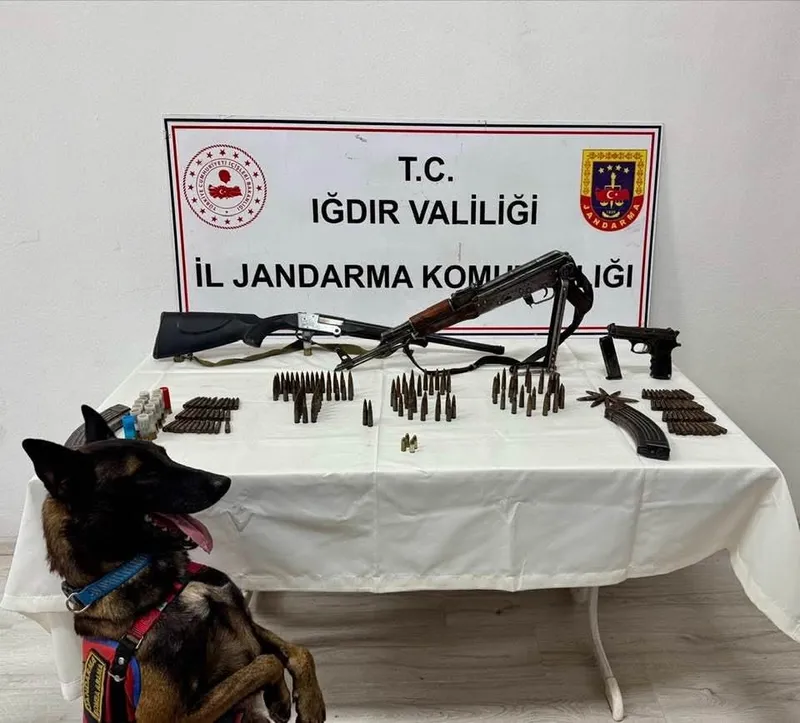 Iğdır’da Jandarmadan silah kaçakçılığı operasyonu
