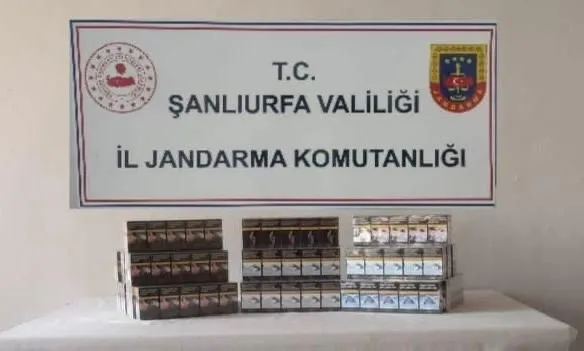 Şanlıurfa’da gümrük kaçağı 910 paket sigara ele geçirildi
