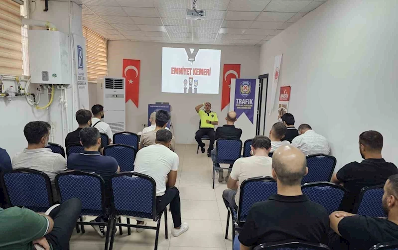 Mardin’de hükümlülere trafik kuralları semineri düzenlendi
