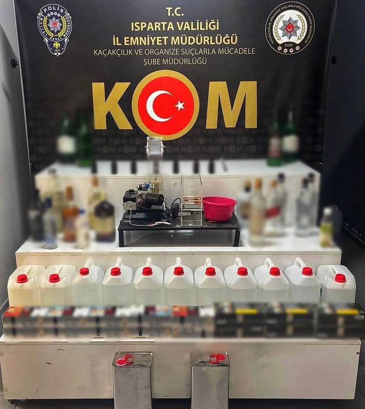Isparta’da kaçakçılık operasyonu: 2 şüpheliye işlem
