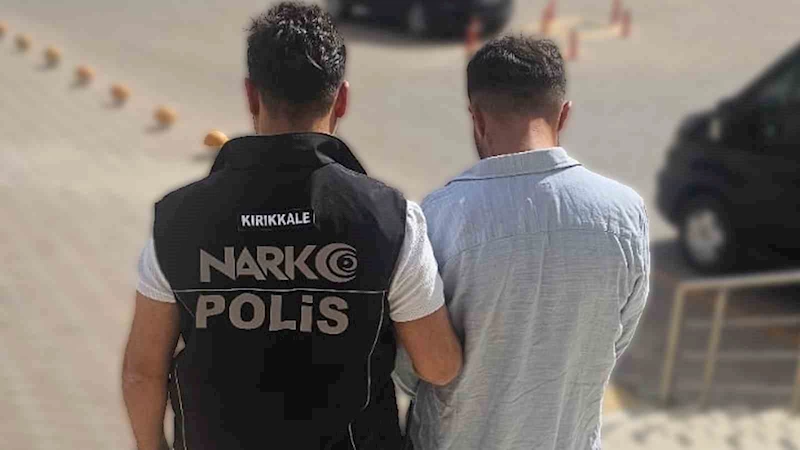 Kırıkkale’de uyuşturucu satıcısı tutuklandı
