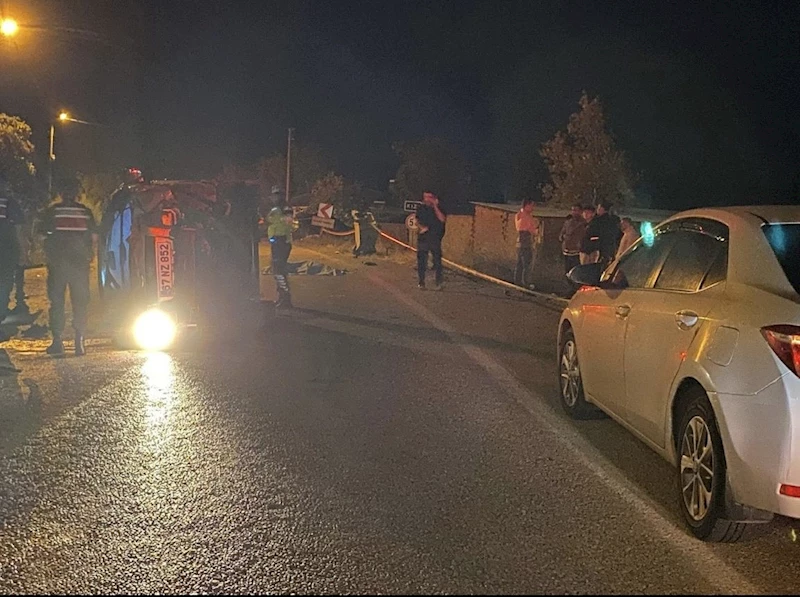 Manyas’ta trafik kazası: 1 ölü, 3 yaralı
