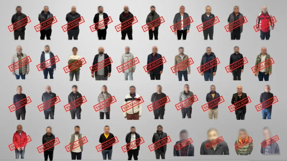 Kırmızı bültenle ve ulusal seviyede aranan 40 suçlu yakalandı