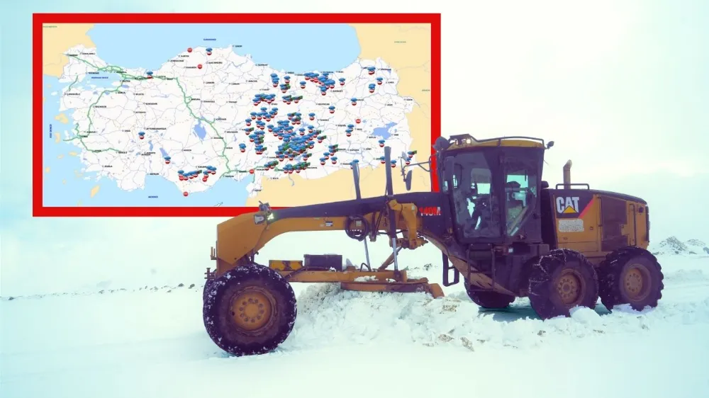 Yurdun doğusu kara teslim: Ulaşımı felç etti