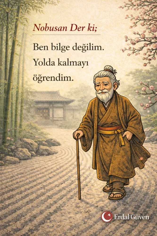 Ben bilge değilim. Yolda kalmayı öğrendim.