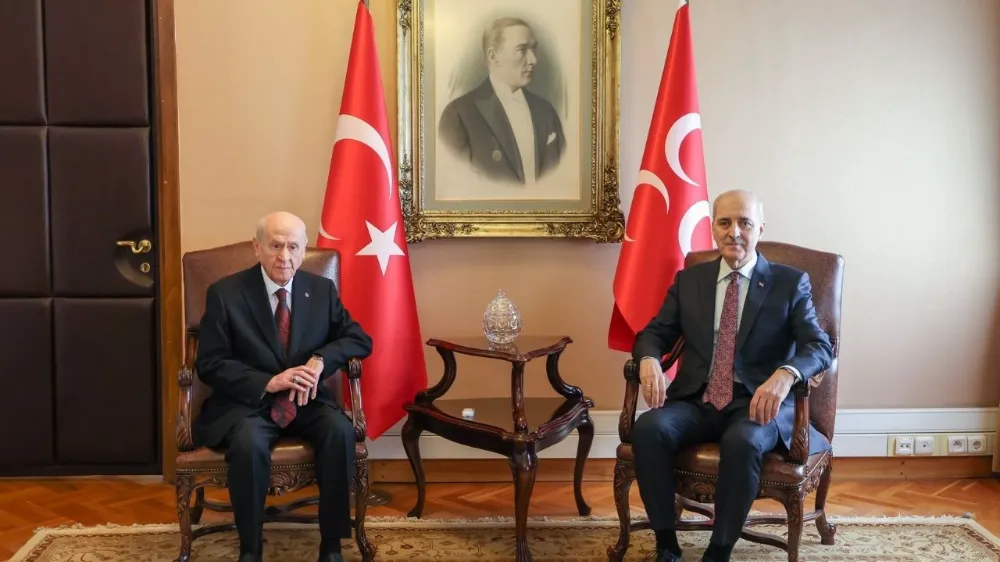 TBMM Başkanı Kurtulmuş, MHP Lideri Bahçeli