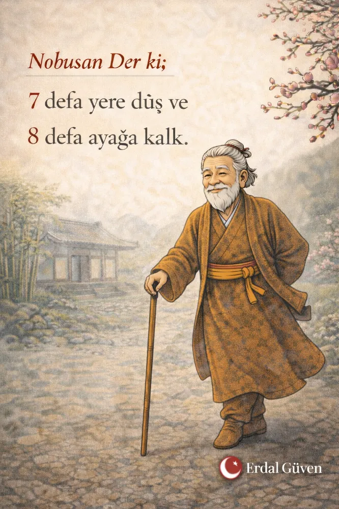 7 defa yere düş ve 8 defa ayağa kalk