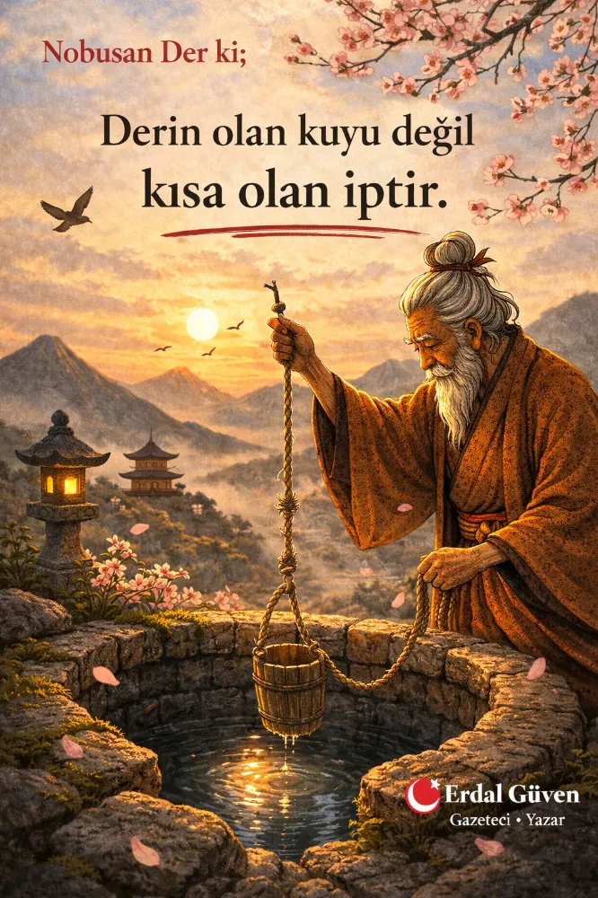 Derin olan kuyu değil kısa olan iptir